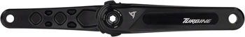 RaceFace Turbine Crankset - 170mm, Direct Mount, 136mm Spindle with CINCH Interface, 7050 Aluminum, Black EA Crankset