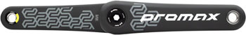 Promax CK-1 Carbon Crankset - 175mm, 2-PC, Direct Mount SRAM 3-Bolt, 30mm Spindle, Black EA BMX Crankset