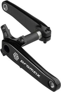 Promax HF-2 Crankset - 172.5mm, 24mm Spindle, 2-Piece, Black EA BMX Crankset