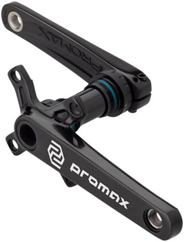 Promax CF-2 Crankset - 165mm, 24mm Spindle, 2-Piece, 68mm English BB Included, Black EA BMX Crankset