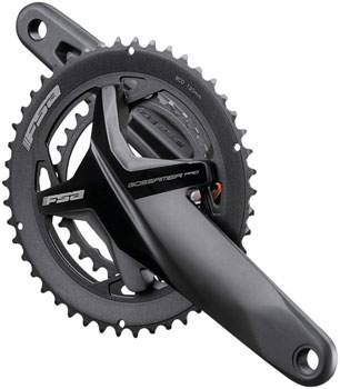 Full Speed Ahead Gossamer Pro BB386EVO Crankset - 170mm, 11/12-Speed ,50/34t, 120/90 BCD, 386 EVO Spindle Interface, Black EA Crankset