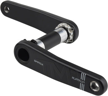 SAMOX Platinum TM-1 Carbon Crankset - 165mm, 3-Bolt, Direct Mount, 28.99mm (DUB Type) Spindle, Black EA Crankset