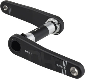 Samox Platinum DH-1 Carbon Crankset - 160mm, 3-Bolt, Direct Mount, 28.99mm (DUB Type) Spindle, Black EA Crankset