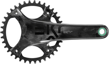 Campagnolo EKAR Crankset - 170mm, 13-Speed, 38t, 123mm BCD, Campagnolo Ultra-Torque Spindle Interface, Carbon EA Crankset