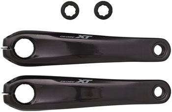 Shimano Deore XT FC-M8150 Ebike Crank Arm Set - 165mm, For EP801/EP800/EP600 Motors Only Black EA Ebike Crankset