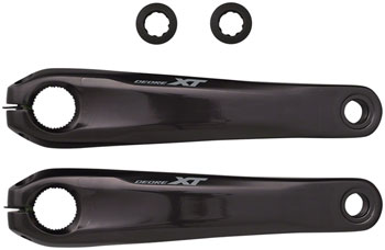 Shimano Deore XT FC-M8150 eMTB Crank Arm Set - 160mm, For EP801/EP800/EP600 Motors Only Black EA Ebike Crankset