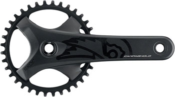 Campagnolo EKAR GT Crankset - 172.5mm, 13-Speed, 42t, 123mm BCD, Campagnolo Ultra-Torque Spindle Interface, Black EA Crankset