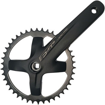 Full Speed Ahead Vero Pro 1x Crankset - 170mm, 10/11-Speed, 42t MegaTooth Chainring, 120BCD, JIS Spindle Interface, N11, Black EA Crankset