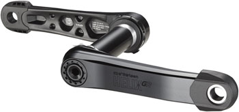 e*thirteen Helix Race GR Crankset - 165mm, 73mm, 30mm Spindle with e*thirteen P3 Connect Interface, Black EA Crankset
