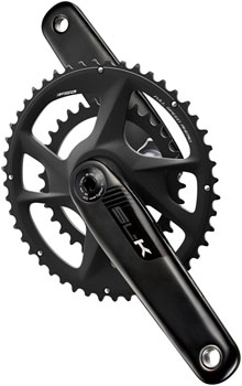 Full Speed Ahead SL-K 2x Modular Carbon Crankset - 175mm, For Shimano HG+ 12-Speed, 52/36t, DM/90 BCD, 30mm 386EVO Spindle, Black EA Crankset