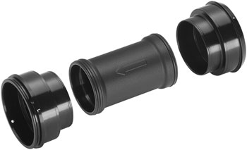 Campagnolo Super Record QCK-TECH BB386 Press-Fit Bottom Bracket Cup Kit - For use with Ultra-Torque Crank Spindles, 86.5mm x 46mm, Black EA Bottom Brackets