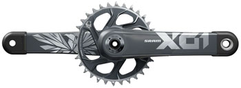 SRAM X01 Eagle Crankset - 175mm, 12-Speed, 32t, Direct Mount, DUB Spindle Interface, Lunar/Polar, C2 Lunar/Polar EA Crankset