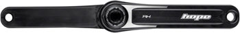 Hope RX Wide Crankset - 172.5mm, 30mm Spindle, Hope Direct Mount, Road Wide, Black EA Crankset