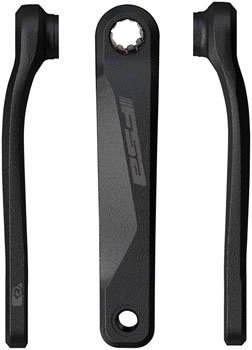 Full Speed Ahead CK-320 Ebike Crank Arm Set - Bosch Gen 3 (BNI), 165mm, w/o bolts, Black SET Ebike Crankset
