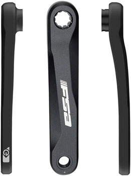 Full Speed Ahead CK-746 Ebike Crank Arm Set - BROSE ISIS. 170mm without bolts, Black SET Ebike Crankset