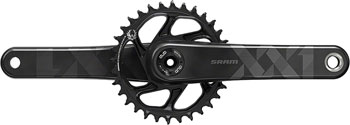 SRAM XX1 Eagle Carbon Boost Crankset - 170mm, 12-Speed, 34t, Direct Mount, DUB Spindle Interface, Black EA Crankset