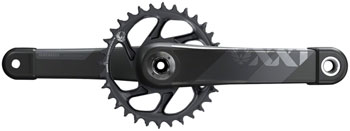 SRAM XX1 Eagle AXS Boost Crankset - 170mm, 12-Speed, 34t, Direct Mount, DUB Spindle Interface, Gray EA Crankset