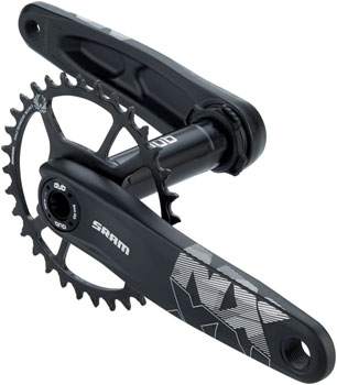 SRAM NX Eagle Fat Bike Crankset - 175mm, 12-Speed, 30t, Direct Mount, DUB Spindle Interface, Black EA Crankset