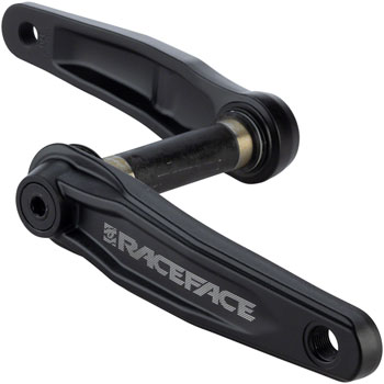 RaceFace Ride Crankset - 170mm, Direct Mount, RaceFace EXI Spindle Interface, Black EA Crankset