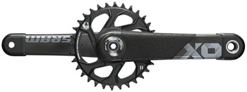 SRAM X01 All Downhill Crankset - 170mm, 10/11-Speed, 34t, Direct Mount, DUB Spindle Interface, Black, B1 Black EA Crankset