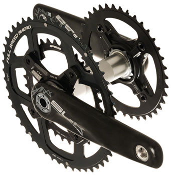 Full Speed Ahead SL-K Light BB392 Tandem Rear Crankset - 170mm, 50/34t, Direct Mount, Black SET Crankset
