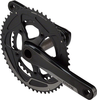 SRAM Rival 22 Crankset - 175mm, 11-Speed, 52/36t, 110 BCD, GXP Spindle Interface, Black EA Crankset