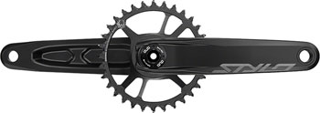 TruVativ STYLO 6K Aluminum Eagle Crankset - 175mm, 12-Speed, 32t, Direct Mount, DUB Spindle Interface, Black EA Crankset