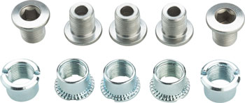 Shimano Sora FC-R3030-CG (chainring guard model) Outer/Middle Chainring Bolts Set of 10 EA Chainring Bolts