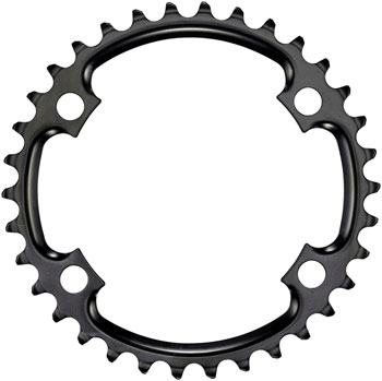 SRAM 11-Speed 34t 110mm Asymmetric BCD Steel Chainring, Black EA Chainrings