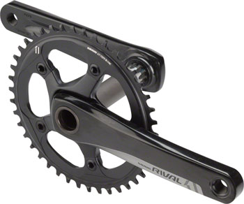 SRAM Rival 1 Crankset - 172.5mm, 10/11-Speed, 42t, 110 BCD, GXP Spindle Interface, Black EA Crankset