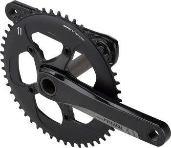 SRAM Rival 1 Crankset - 172.5mm, 10/11-Speed, 50t, 110 BCD, GXP Spindle Interface, Black EA Crankset