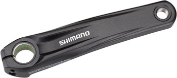 Shimano STEPS FC-E8000 Ebike Crank Arm Set - 170mm, Black EA Ebike Crankset
