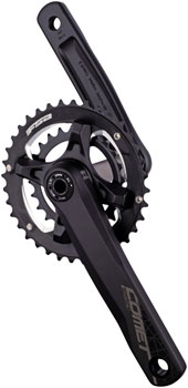 Full Speed Ahead Comet MegaExo Modular 2x Crankset - 170mm, 11-Speed, 36/22t, 96/68mm BCD, MegaExo Spindle Interface, Black EA Crankset