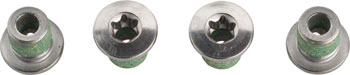 Shimano XT FC-M8000, SLX FC-M7000 Inner Chainring Bolt Set of 4 Silver SET Chainring Bolts