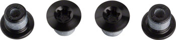 Shimano XT FC-M8000 Outer Chainring Bolts for 2X Crankset of 4 Black SET Chainring Bolts
