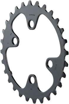 Shimano Deore FC-M6000 Chainring - 26t, 10-Speed, 64mm Asymmetric BCD, for 36-26t Set Black EA Chainrings