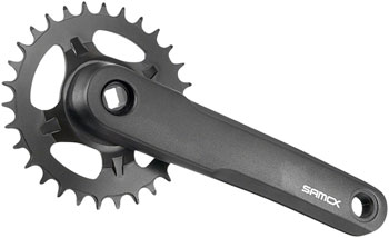 Samox M3s Crankset - 175mm, 10-12 Speed, 32t, 3-Bolt Direct Mount, JIS Square Taper, Black EA Crankset