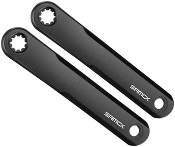 SAMOX E3 BO Ebike Crank Arm Set - 160mm, Bosch GEN 3 (BNI Spindle), 5mm offset, Black EA Ebike Crankset