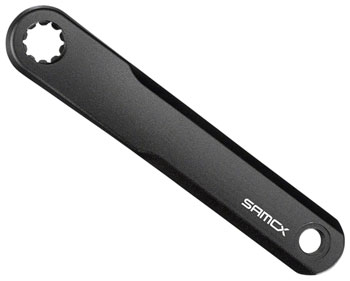 SAMOX E3 BO Ebike Crank Arm Set - 155mm, Bosch GEN 2/ Yamaha (ISIS Spindle), 15mm offset, Black EA Ebike Crankset