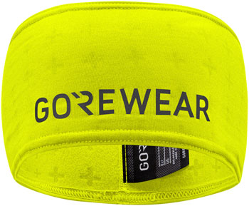Gorewear Essence Thermo Headband - Neon Yellow, One Size EA Headbands