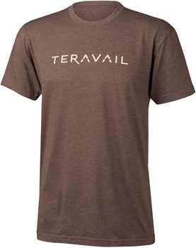 Teravail Logo Short Sleeve T-Shirt - Unisex, Espresso, Medium EA Shirts