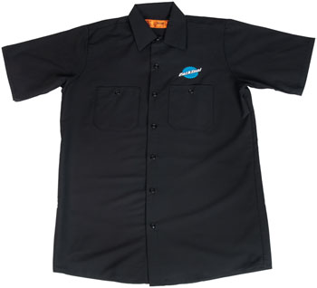Park Tool MS-3 Mechanic Shirt Black -Small Black EA Shirts