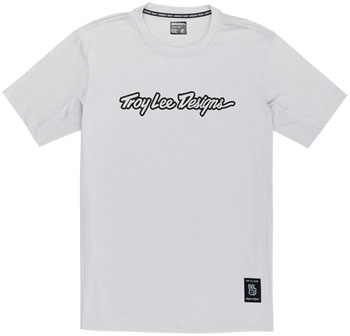 Troy Lee Design s Skyline Short Sleeve Ride Tee – Signature Mist, Small Signature Mist EA Cycling Jerseys