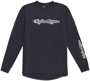 Troy Lee Design s Ruckus Long Sleeve Ride Tee – Burn Out Carbon, Small Burn Out Carbon EA Cycling Jerseys