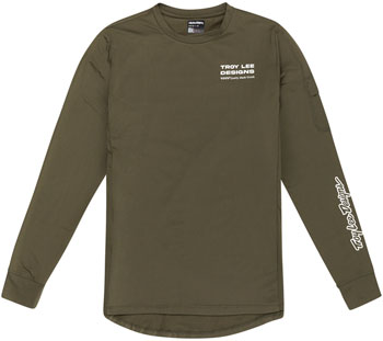 Troy Lee Design s Ruckus Long Sleeve Ride Tee – Factory Caper, Small Factory Caper EA Cycling Jerseys