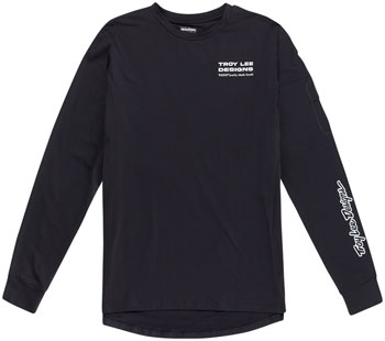 Troy Lee Design s Ruckus Long Sleeve Ride Tee – Factory Carbon, Small Factory Carbon EA Cycling Jerseys