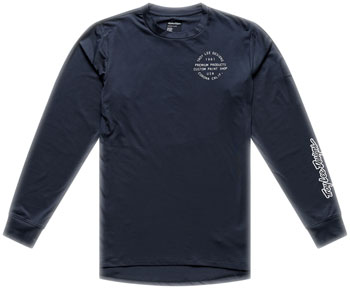 Troy Lee Design s Ruckus Long Sleeve Ride Tee – Pressed Carbon, Large Pressed Carbon EA Cycling Jerseys
