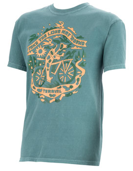 Teravail Artist Series: Joshua Noom T-Shirt - Emerald Green, Unisex, 2X-Large Emerald EA Shirts