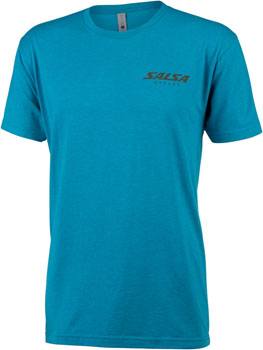 Salsa Lone Pine Men's T-Shirt - Teal, Small Teal EA Shirts