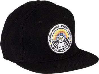 45NRTH Winter Wonder Wool Snapback Hat - Black, Adjustable Black EA Baseball Hats and Trucker Hats